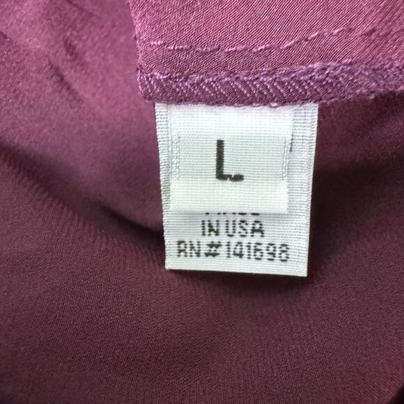 Ramy Brook Lori Silk High Neck Tank Top‎ Women’s Size Large - Picture 9 of 10